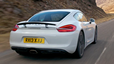 Porsche Cayman rear tracking