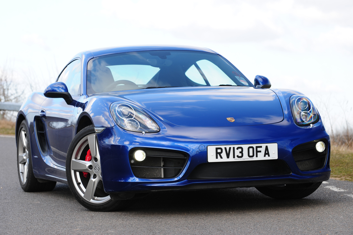 Porsche Cayman S front