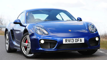 Porsche Cayman S front