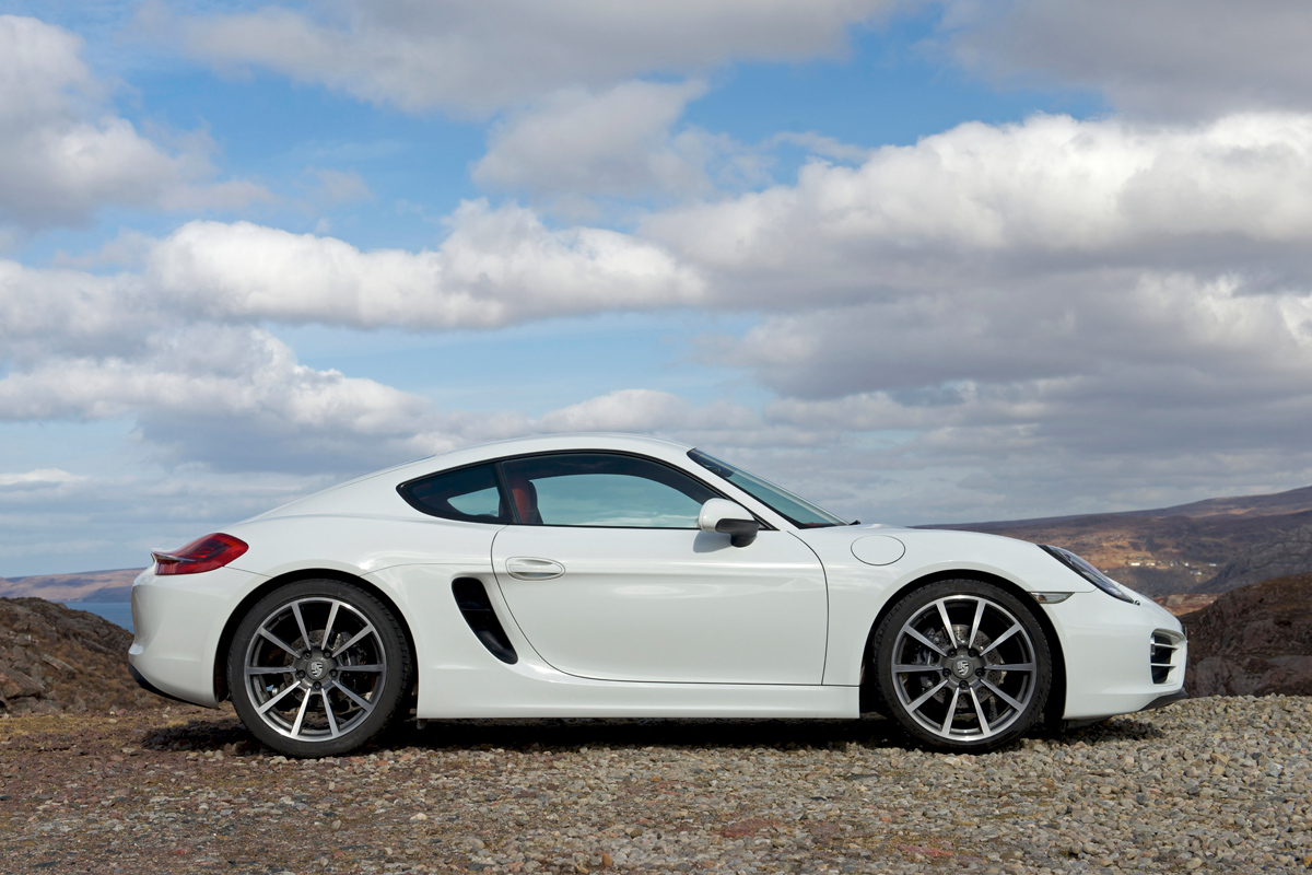 Porsche Cayman profile