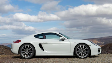 Porsche Cayman profile
