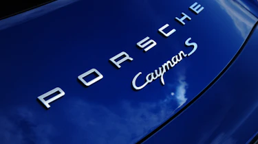 Porsche Cayman S badge
