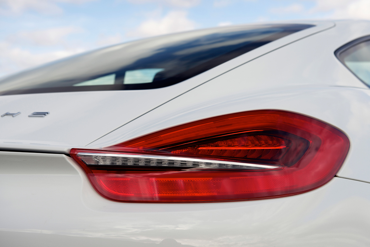 Porsche Cayman light detail