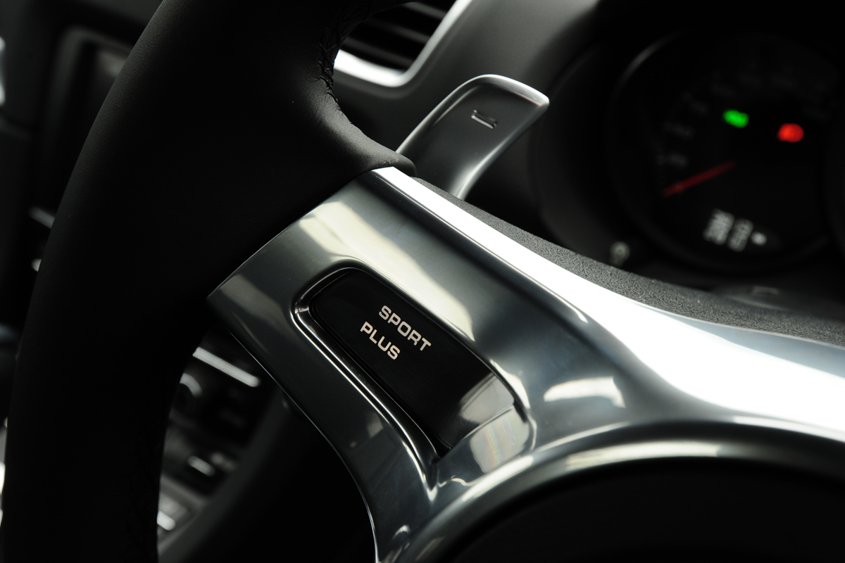 Porsche Cayman S paddles