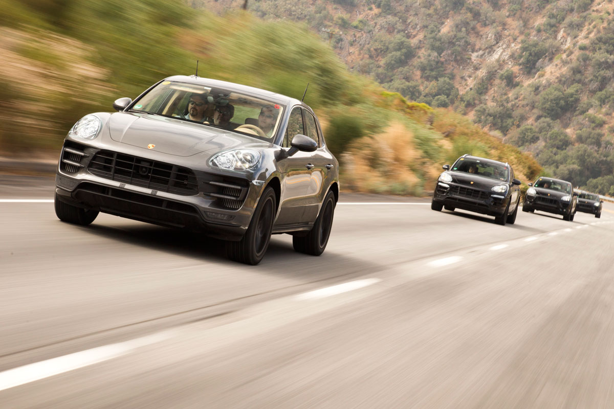 Porsche Macan tracking