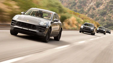 Porsche Macan tracking