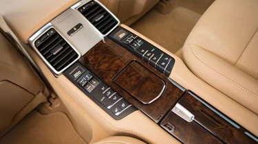 Porsche Panamera S interior detail