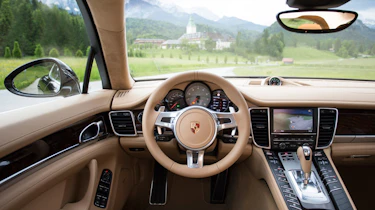 Porsche Panamera S interior
