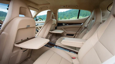 Porsche Panamera S rear seats