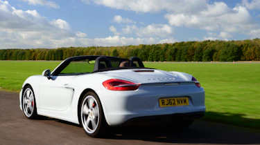 Porsche Boxster front tracking