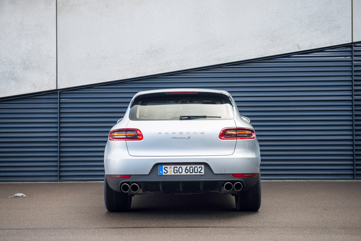Porsche Macan S 2014 back
