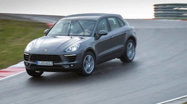 Porsche Macan S 2014 cornering