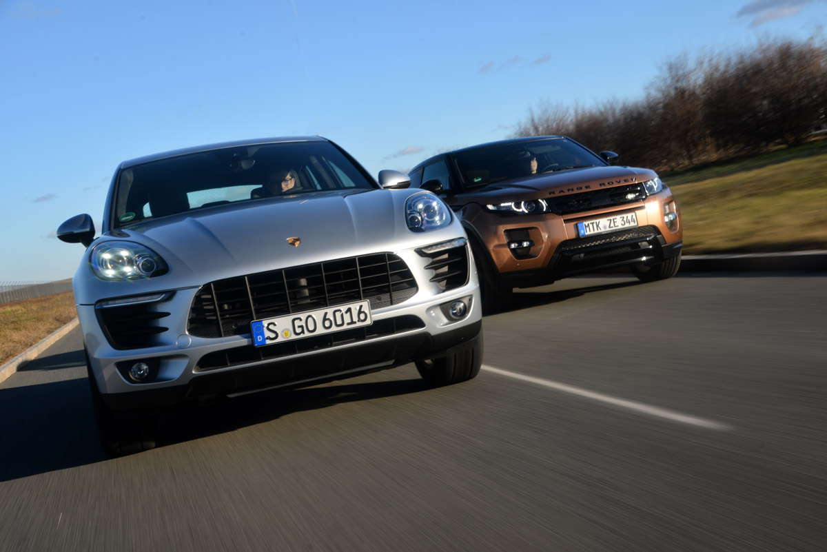 Porsche Macan vs Range Rover Evoque main