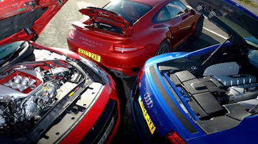 Porsche 911 Turbo S engines