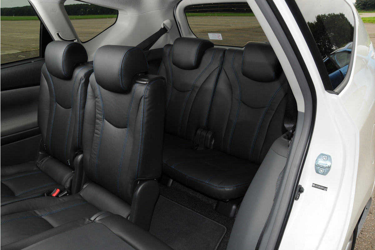 Toyota Prius+ rear seats