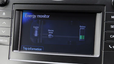 Toyota Prius+ screen