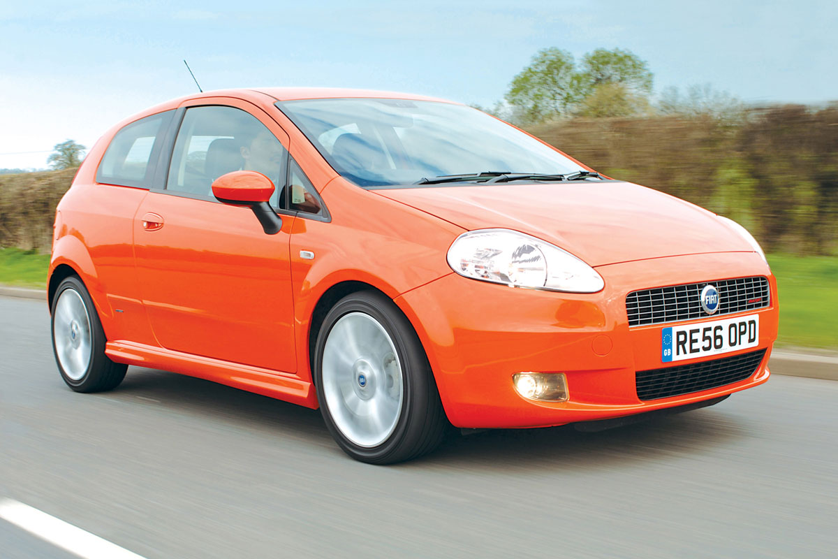 Fiat Grande Punto front tracking
