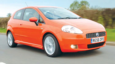 Fiat Grande Punto front tracking