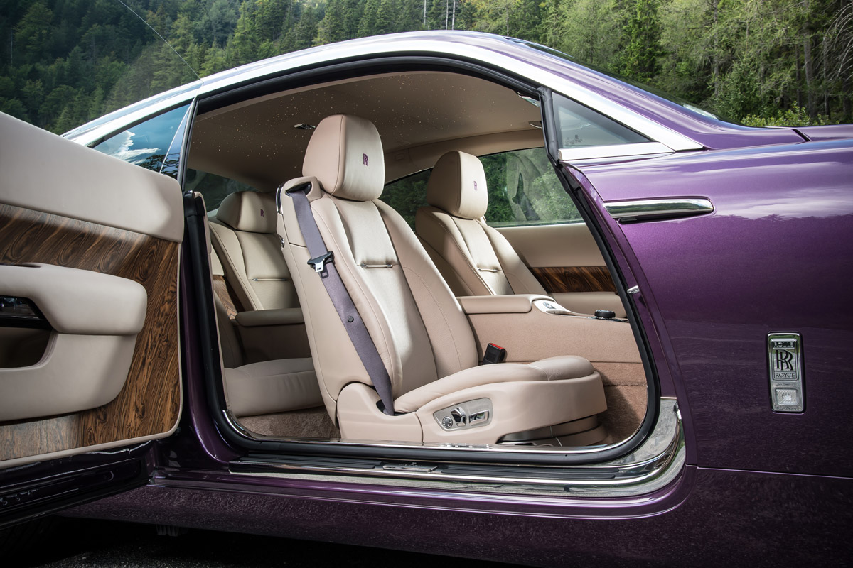 Rolls Royce Wraith cabin