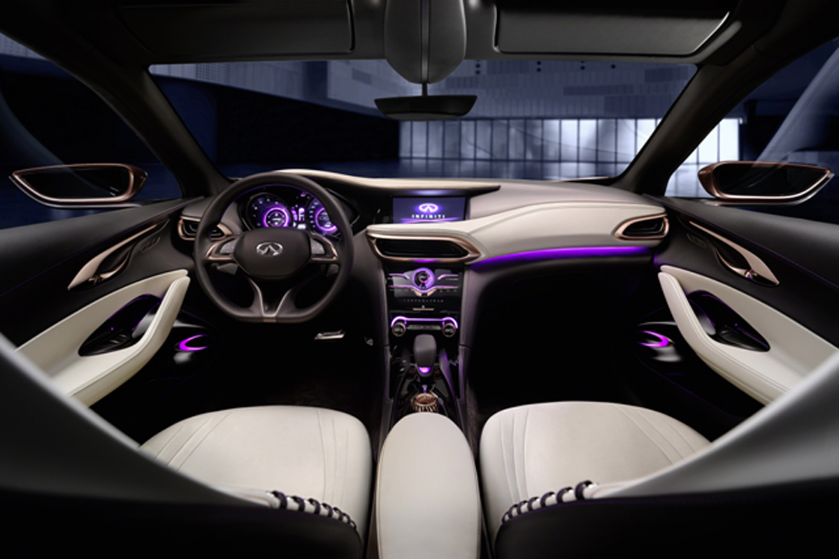 Infiniti Q30 interior
