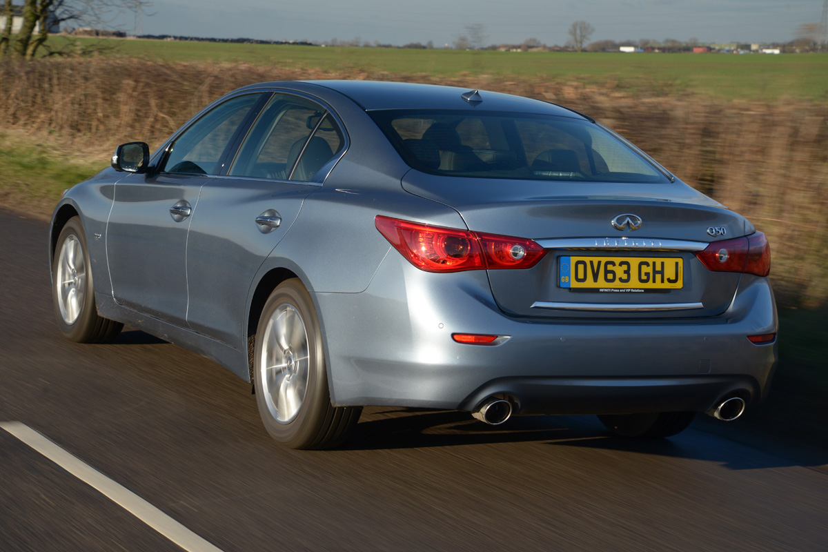 Infiniti Q50 rear tracking