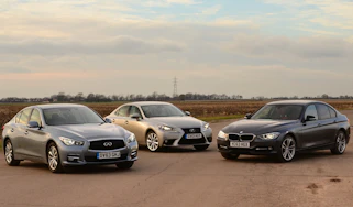 Infiniti Q50 vs rivals