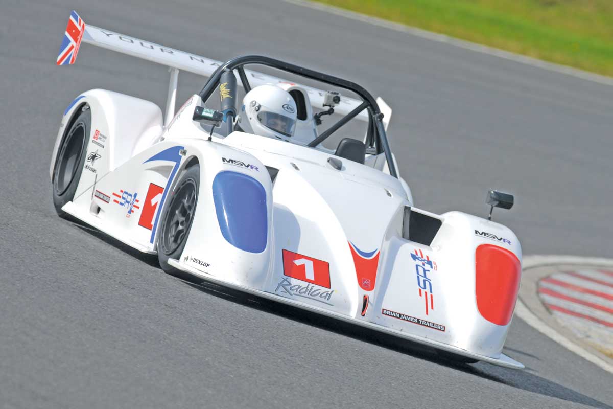 Radical SR1 Cup front cornering