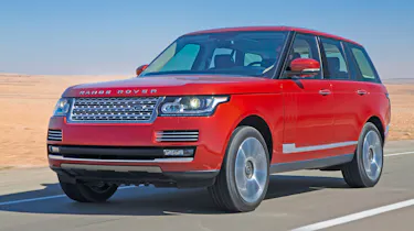 Range Rover front action
