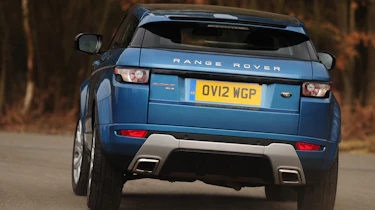 Range Rover Evoque Coupe rear cornering