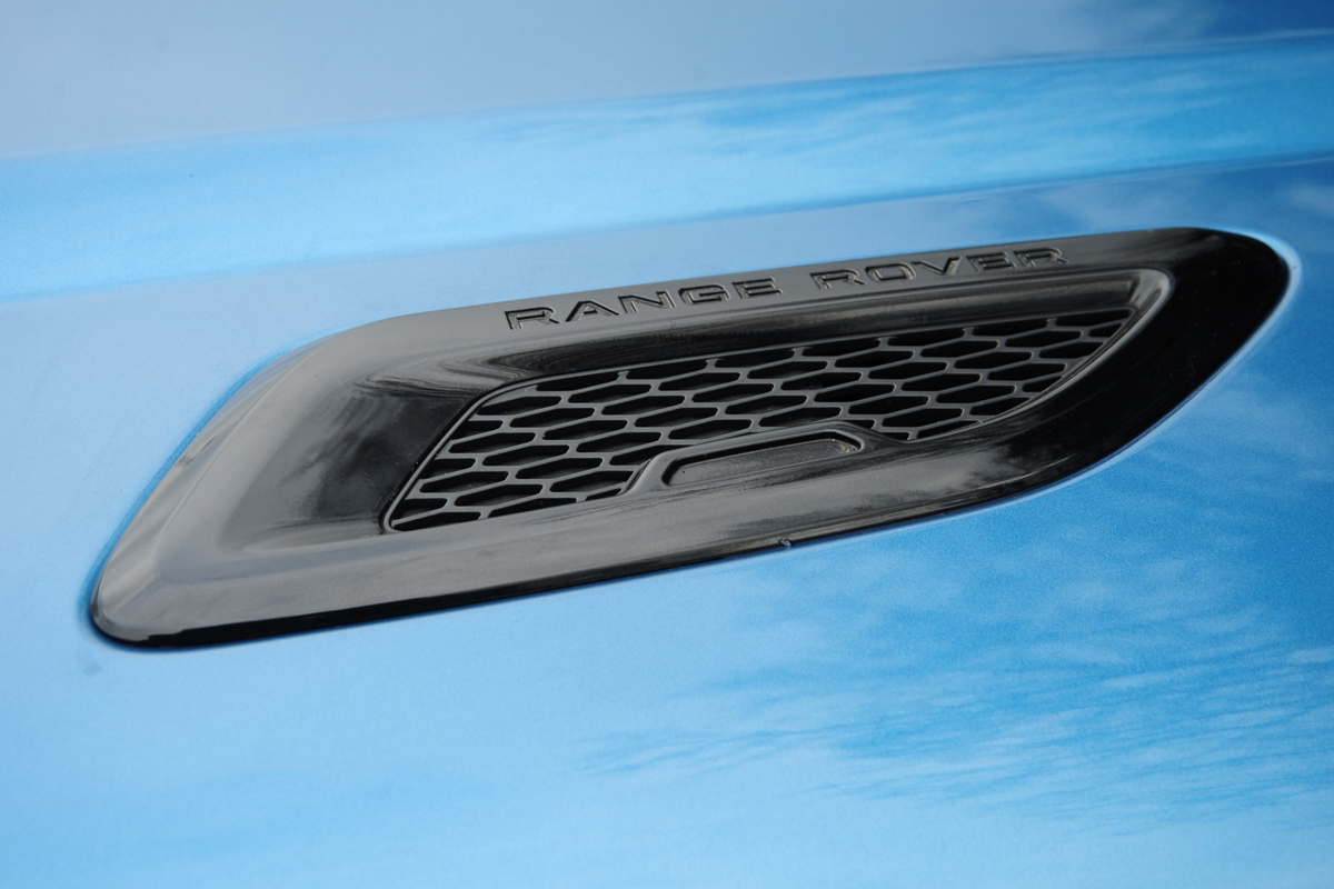 Range Rover Evoque Coupe vent