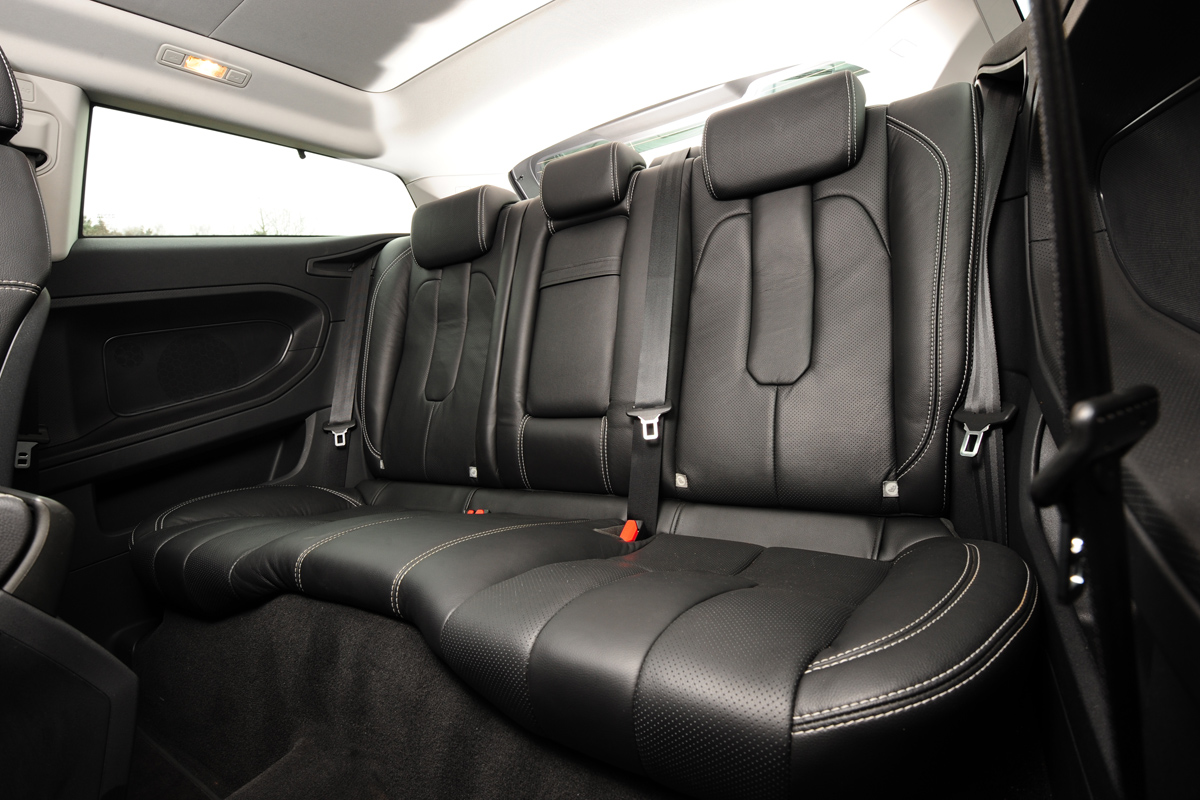 Range Rover Evoque Coupe rear seats