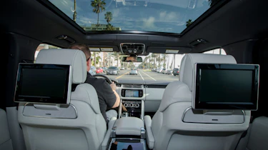 Range Rover LWB 2014 rear interior
