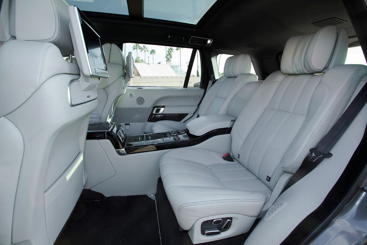 Range Rover LWB 2014 rear seats