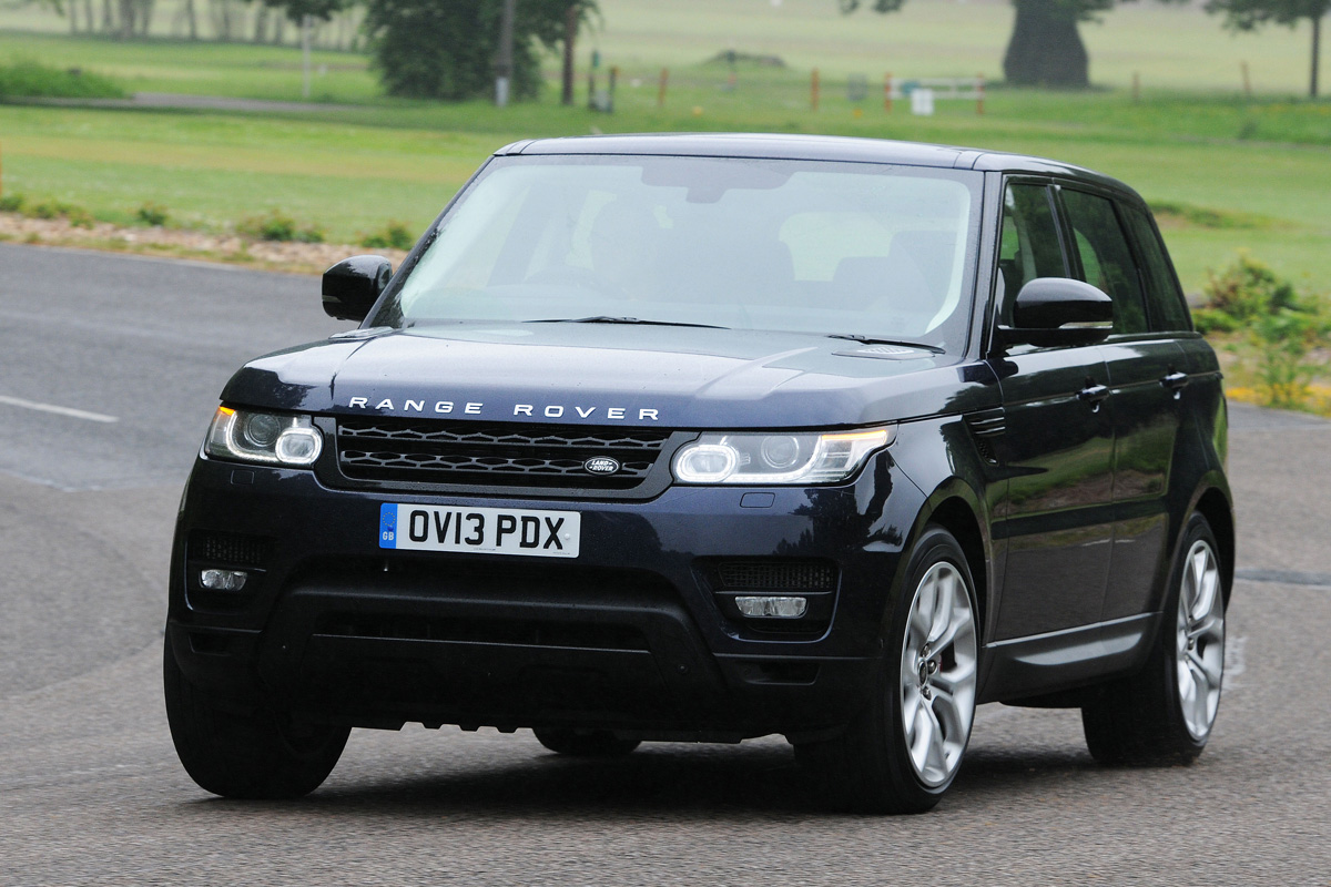 Range Rover Sport SDV6 front cornering