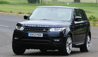 Range Rover Sport SDV6 front cornering