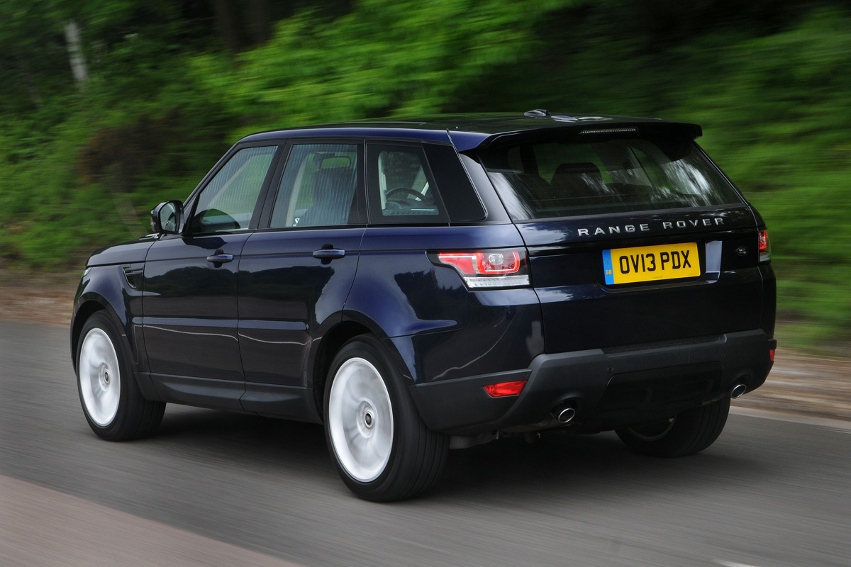 Range Rover Sport SDV6 rear tracking