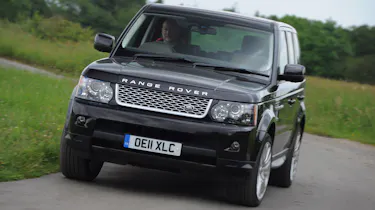Range Rover Sport front cornering