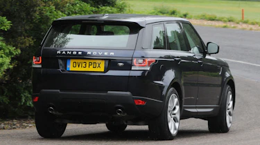 Range Rover Sport SDV6 rear cornering