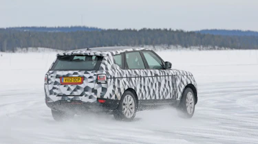 Range Rover Sport off action rear