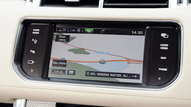Range Rover Sport SDV6 sat-nav
