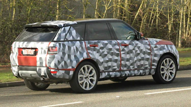 Range Rover Sport rear action