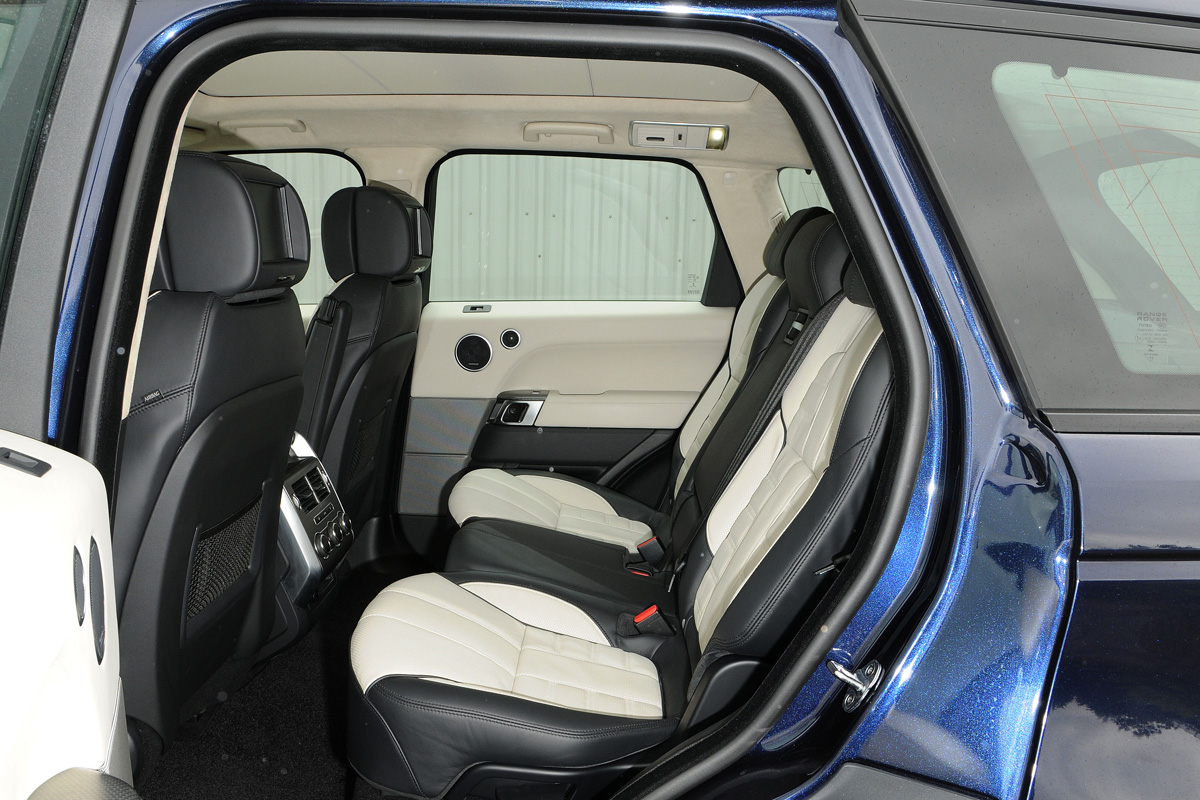 Range Rover Sport SDV6 rear seats