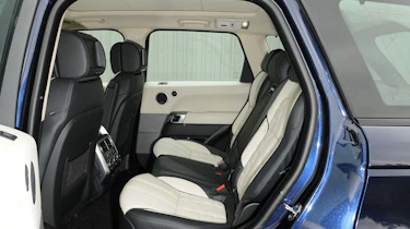 Range Rover Sport SDV6 rear seats