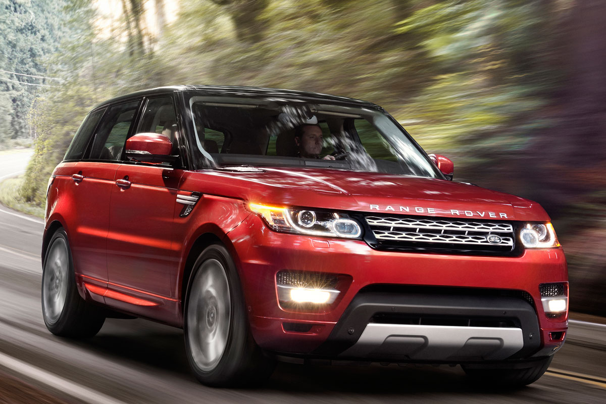 Range Rover Sport front corner