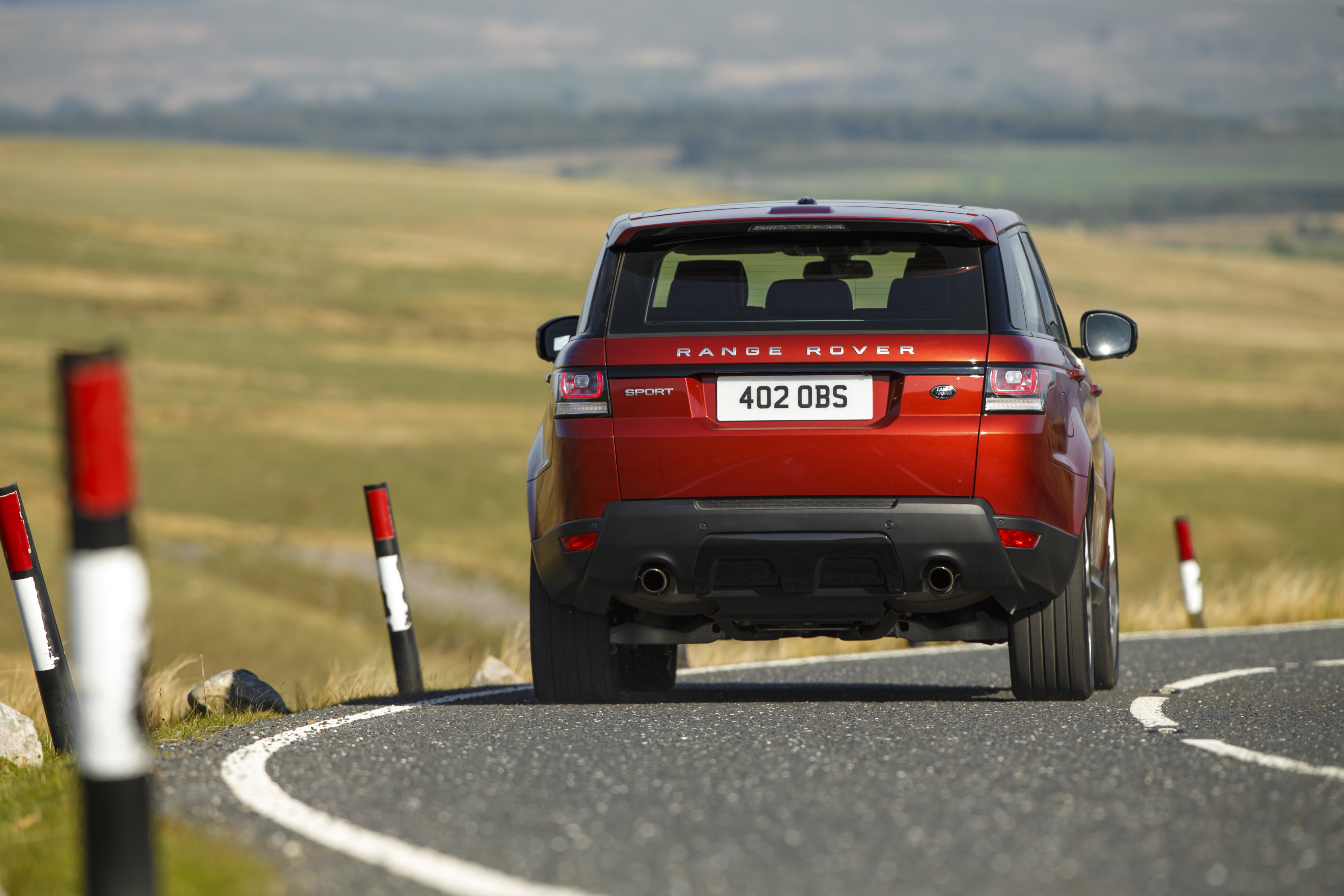 Range Rover Sport Supercharged rear view