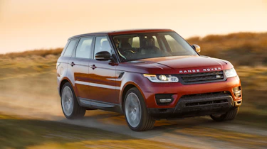 Range Rover Sport Supercharged side and front