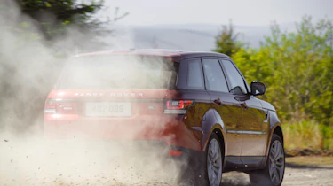 Range Rover Sport Supercharged skidding