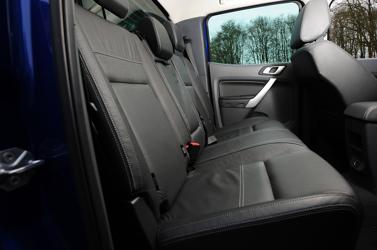 Ford Ranger rear seating