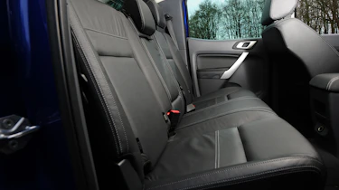 Ford Ranger rear seating