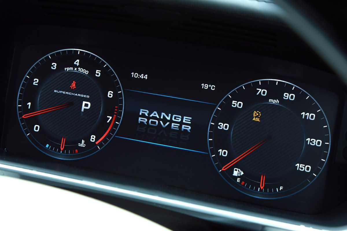 Range Rover dials